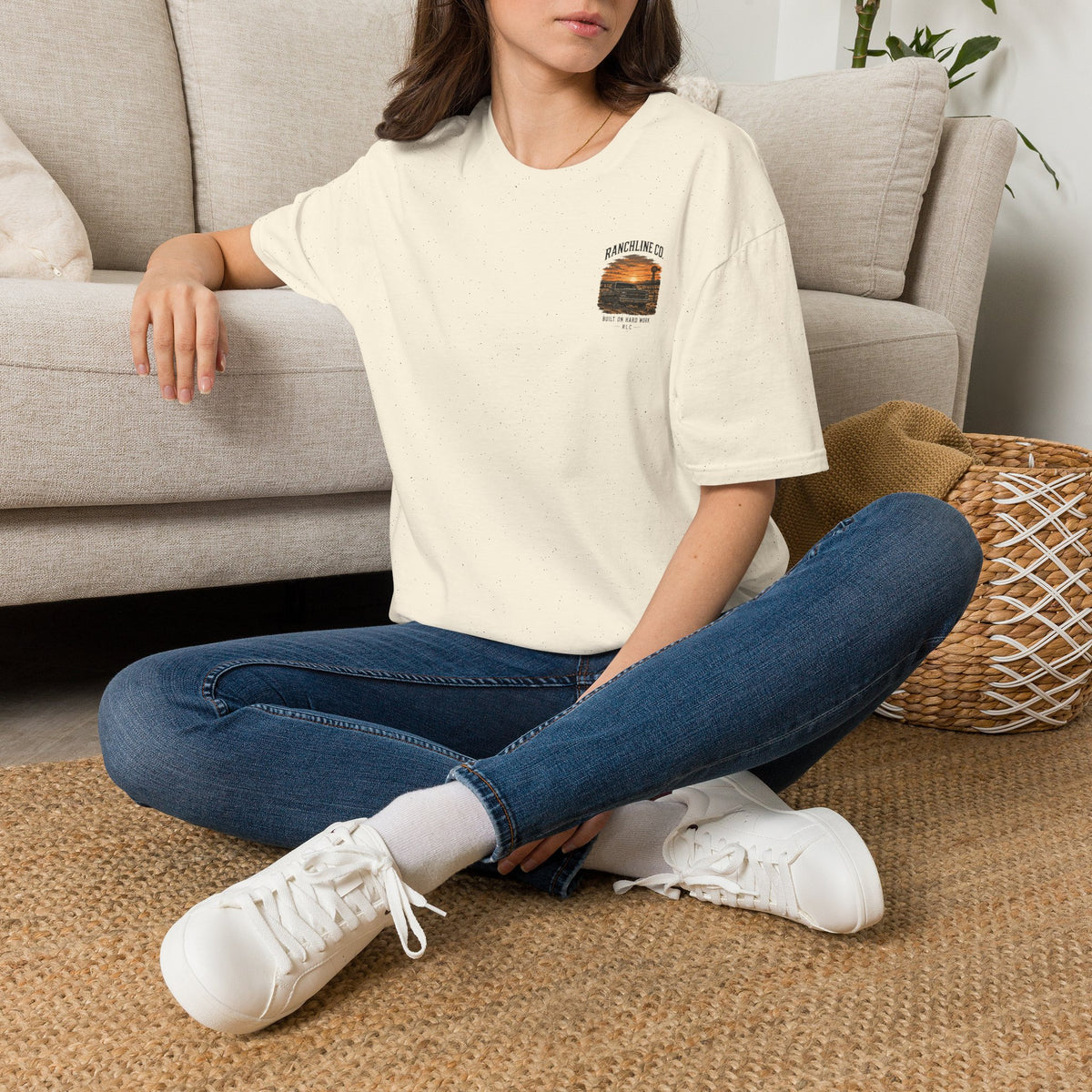 Ranchline Co. Sunset Graphic T‑Shirt