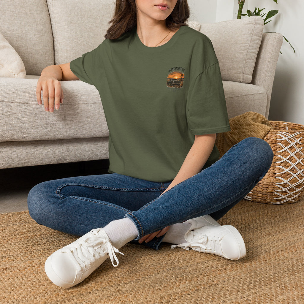 Ranchline Co. Sunset Graphic T‑Shirt