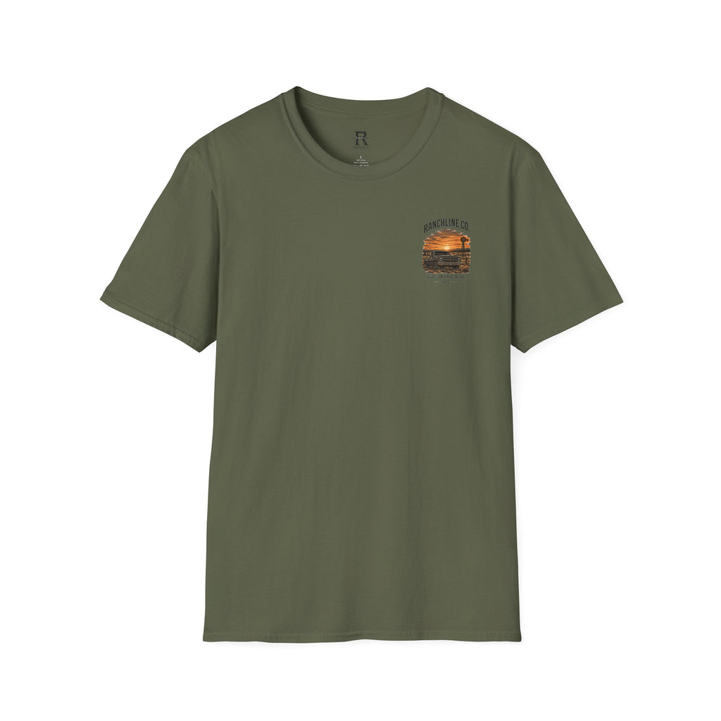 Ranchline Co. Sunset Graphic T‑Shirt