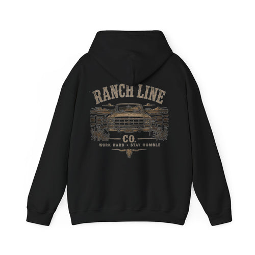 Ranch Line Co. Vintage Truck Hoodie