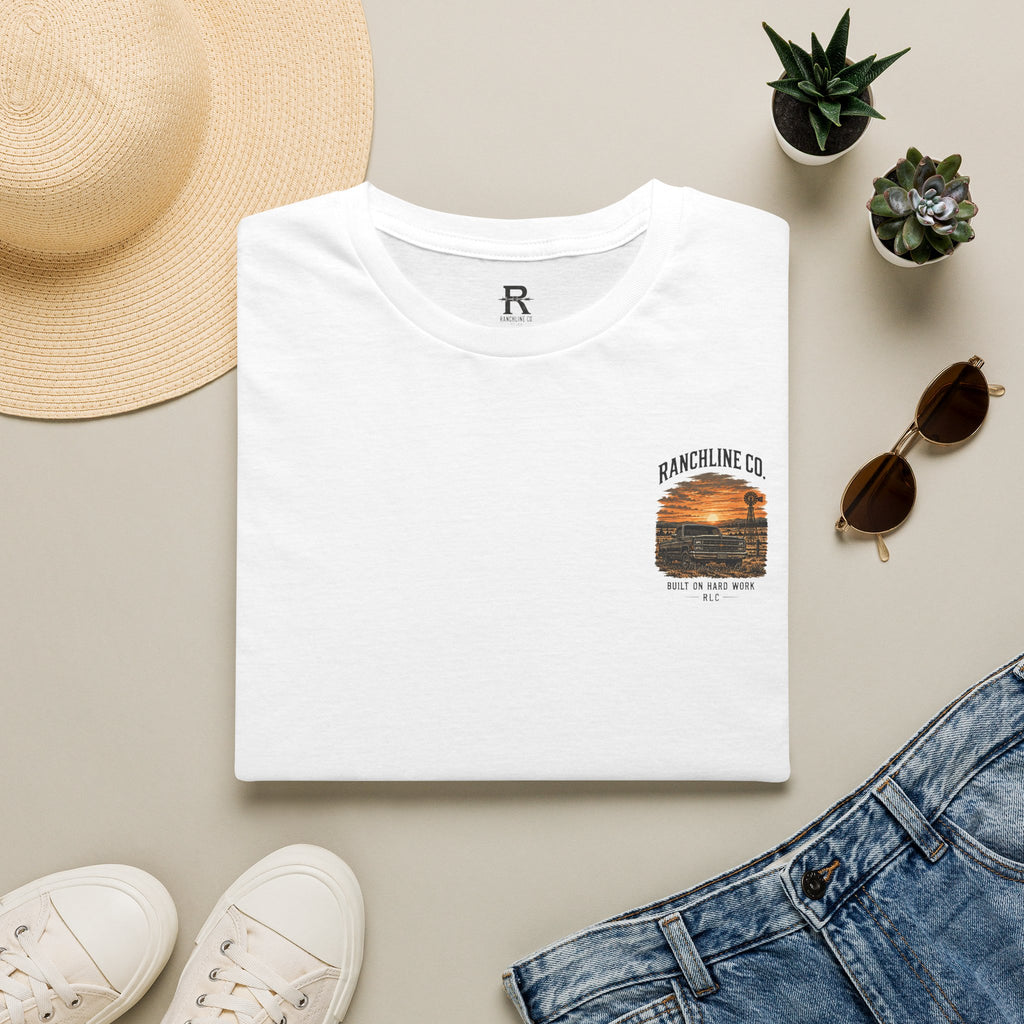 Ranchline Co. Sunset Graphic T‑Shirt